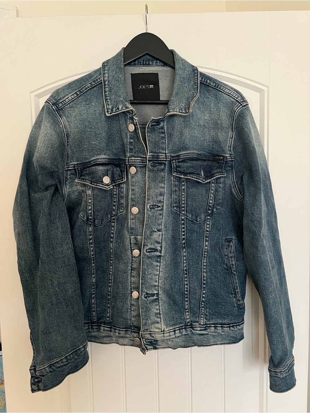Joe's Jeans Distressed Blue Denim Jacket